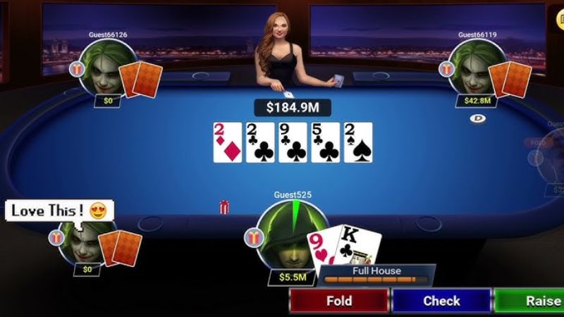 Game bài poker online là lựa chọn tuyệt vời cho những ai yêu thích sự chiến thuật