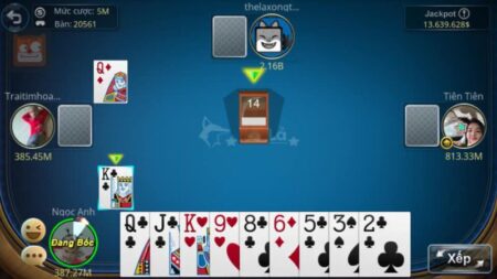 Phỏm là game bài nổi tiếng tại Win79