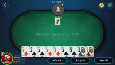 Phỏm là một trò chơi bài phổ biến và hiện nay đã có mặt trên các nền tảng trực tuyến Win79