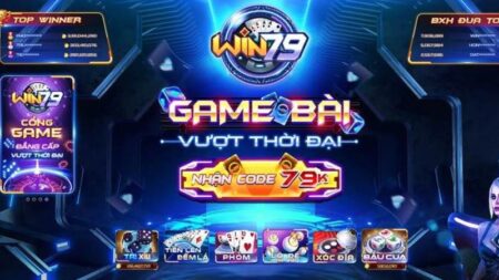 Tham gia game đánh bài online tại Win79 để nhận nhiều ưu đãi hấp dẫn