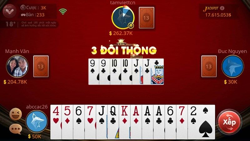 Tiến lên miền Nam tại Win79 là một trò chơi thú vị và đầy thử thách