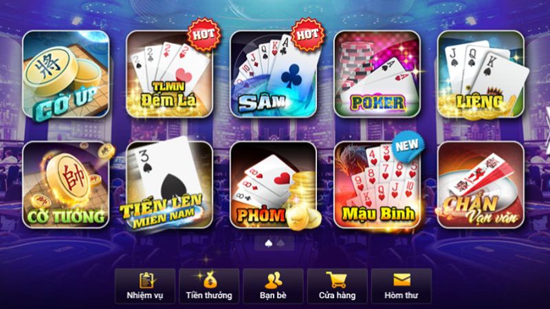 Win79 cung cấp rất nhiều lựa chọn cho người chơi yêu thích game bài đổi thưởng